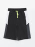 LC Waikiki Elastic Waist Color Block Boy's Shorts